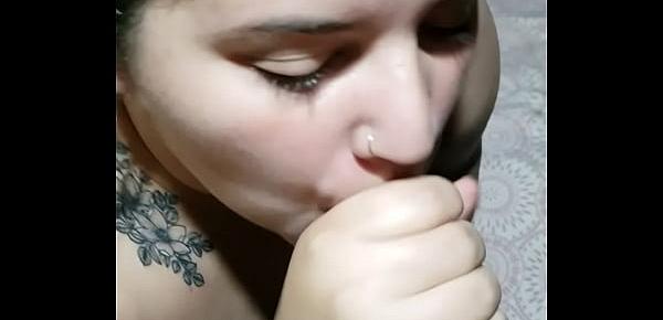 trendsBest Blowjob I Ever Had cuming all over her boobs - POV